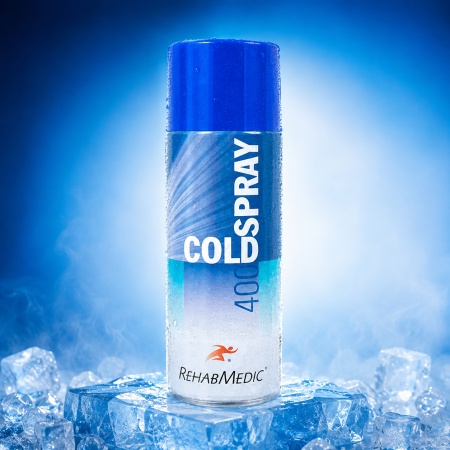 Професионален изстудяващ спрей RehabMedic Cold Spray за първа помощ при травми (400 ml) - Img 3