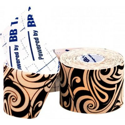 Banda Kinesio BBTape™ 5 cm × 5 m tatuaj corporal (Coreea de Sud) - Img 2