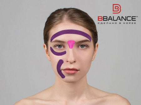 Banda Kinesio de mătase BB FACE TAPE™5 cm × 5 m (Coreea de Sud) - Img 6