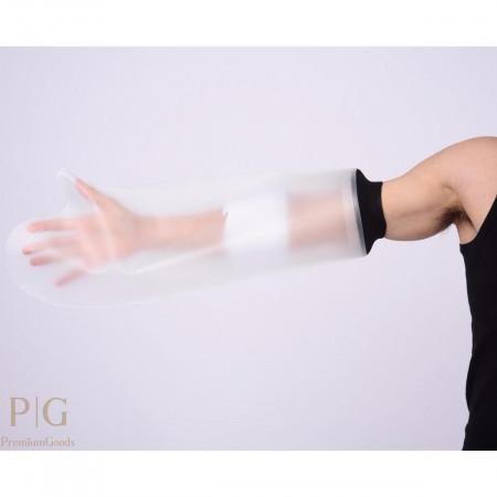 Protecție Impermeabilă Gips pentru Braț Integral (Adulți) – Husă Etanșă Reutilizabilă pentru Baie și Duș - Img 2