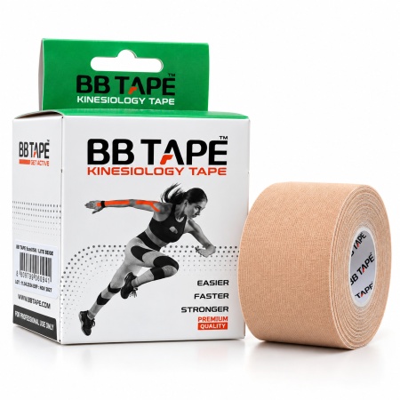 Кинезио Тейп за Чувствителна Кожа BBTape LITE (5см х 5м) – Хипоалергенна Лента за Деца, Лице и Тяло - Img 8