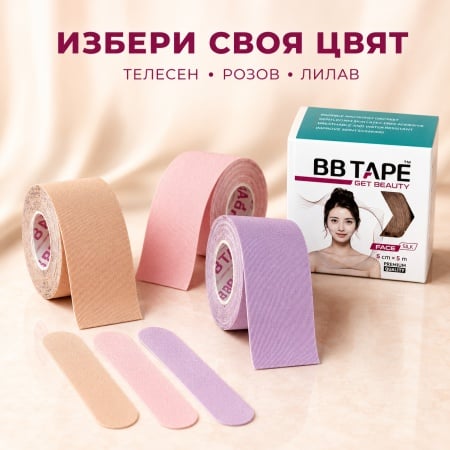 Bandă de mătase BB FACE TAPE™ 5 cm × 5 m (Coreea de Sud) - Img 5