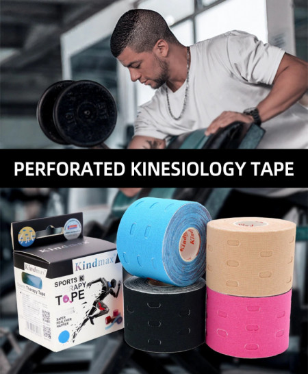 Banda kinesio pentru drenaj limfatic Kindmax - Img 4
