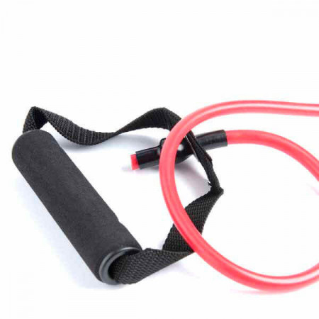 Set 3 Benzi Elastice de Antrenament cu Mânere – Elastice Profesionale din Latex pentru Fitness, Pilates și Kinetoterapie - Img 4