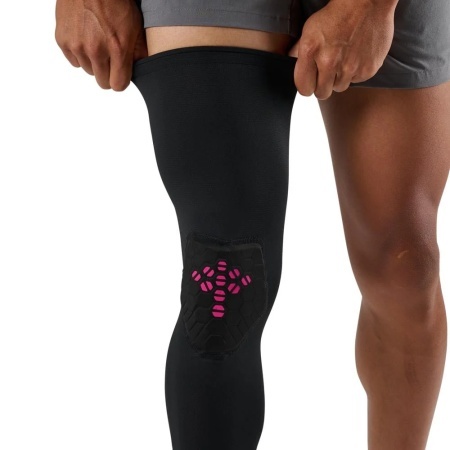 Компресионен протектор за крак McDavid HEX® Viz Leg Sleeve (1 брой) - Img 3