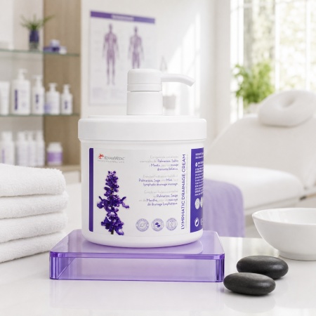 Лимфодренажен крем RehabMedic – 500 мл (Професионална грижа за циркулация и лекота) - Img 3