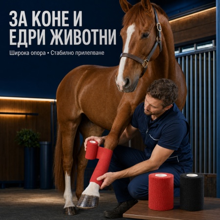 Самозалепващ бинт (Кобан) Kindmax Lap 10 см х 4.6 м - Img 7