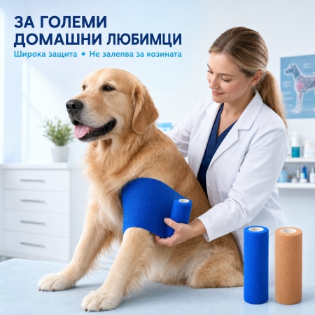 Bandaj Elastic Coeziv Kindmax LAP 15 cm – Bandaj Autoadeziv - Img 3