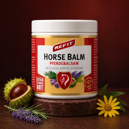 Изключително силен загряващ конски балсам REFIT Horse Balm Extra Strong Hot – 230 мл - Img 3