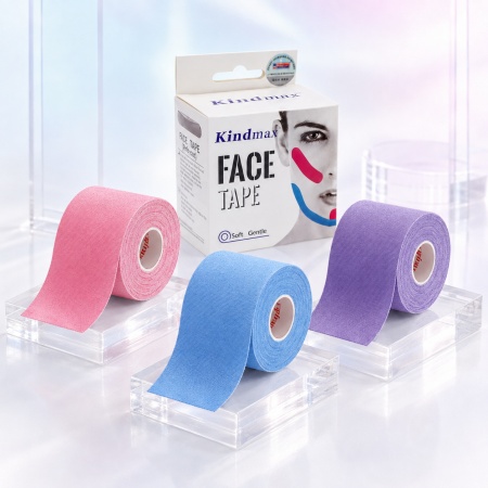 Кинезио Тейп за Лице Kindmax (5cm x 5m) | Силна Фиксация и Лифтинг - Img 5