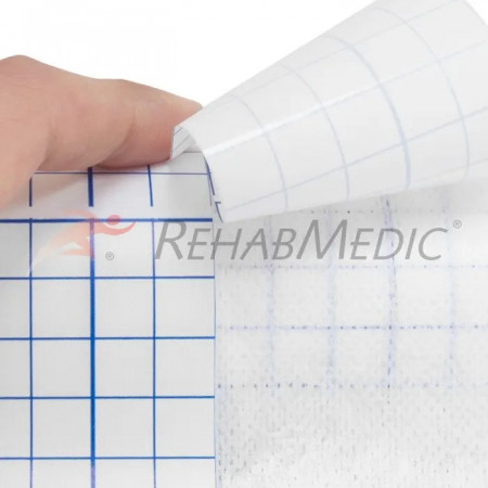 Нетъкана фиксираща самозалепваща лента RehabMedic Non-Woven Fix 15см х10м - Img 2