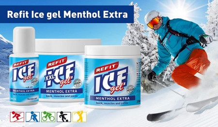 Refit Ice Gel Menthol Extra 80ml. Roll-on - gel răcoritor pentru dureri foarte puternice cu efect imediat și de lungă durată de la renumitul Karlovy Vary - Img 4