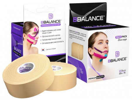 Корейски Кинезио Тейп за Лице BB FACE TAPE™ (2,5 см * 10 м) – Премиум Лифтинг за Всяка Жена - Img 2