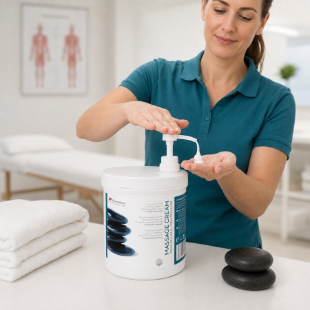 Професионален масажен крем RehabMedic 1L - Img 2