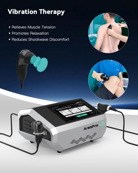 Dispozitive pentru terapie cu unde de șoc și ultrasunete AresPro Shockwave &amp; Ultrasunete 2 în 1 - Img 4