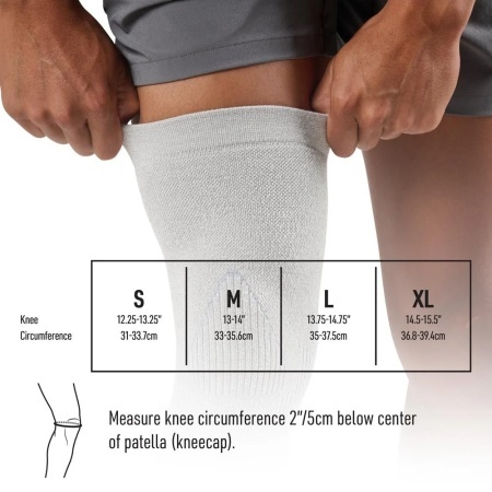 Анатомична плетена наколенка със странични банели McDavid Infused Knit Knee Sleeve with Stays 31050R - Img 5