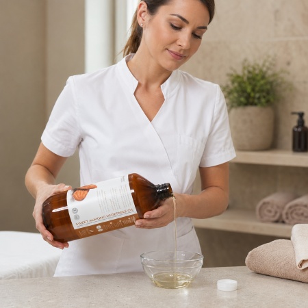 МАСЛО ОТ СЛАДЪК БАДЕМ RehabMedic – 1 литър (100% Чисто и натурално) - Img 8