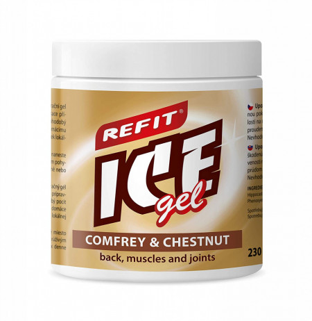 Охлаждащ гел с див кестен и оман Refit Ice Gel Comfrey & Horse Chestnut 230 ml