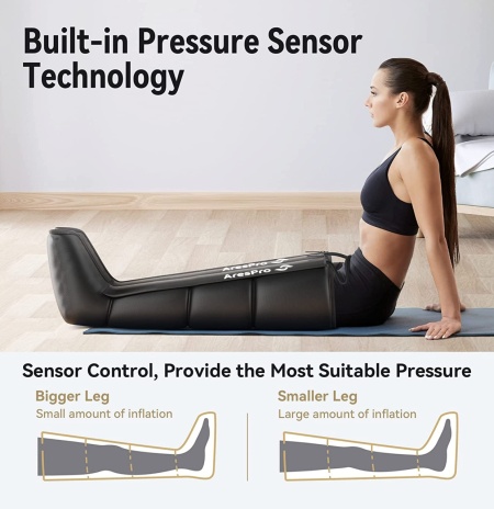 AresPro Air Compression Leg Recovery System - Img 4