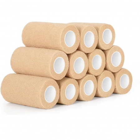 12 role de bandaj autoadeziv (Koban) Kindmax Lap 10 cm x 4,5 m - Img 6