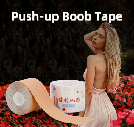 Bandă pentru Bust Kindmax 5cm x 5m – Bandă de Lifting Invizibilă pentru Ridicarea, Susținerea și Modelarea Sânilor - Img 4