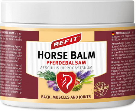 Конски Балсам REFIT Horse Balm 230 ml при много силна болка с незабавен и дълготраен ефект от световноизвестния Karlsbad Spa Natural