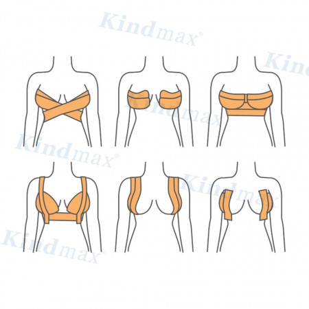 Bandă pentru Bust Kindmax 5cm x 5m – Bandă de Lifting Invizibilă pentru Ridicarea, Susținerea și Modelarea Sânilor - Img 5