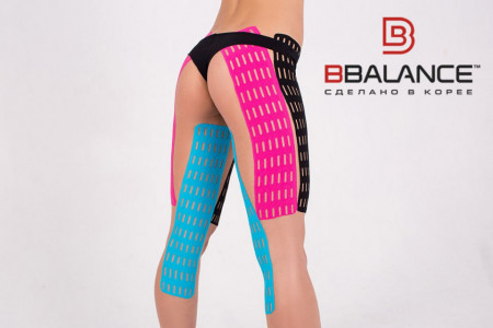 Кинезио тейп лента BB LYMPH TAPE ™ 10 см × 5 м телесен (Южна Корея) - Img 3