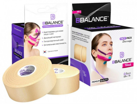 Bandă de mătase BB FACE TAPE™ 2.5 cm × 10 m (Coreea de Sud) - Img 2