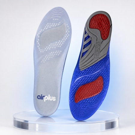 Branțuri de Amortizare pentru Susținerea Arcului Airplus (Mărime 42-46) – Branțuri Ortopedice Premium din Gel pentru Bărbați, Pantofi de Lucru și Sport - Img 6