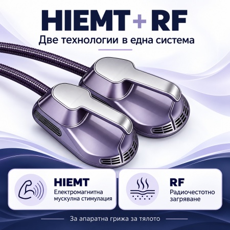 Апарат НI-EMT AresPro с 2 пада и 2 накрайника за вибрационен ролков масаж за лице и тяло - Img 4