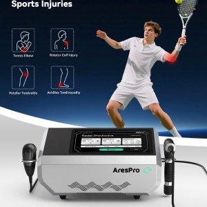 Апарат Радиална ударна вълна + вибрация AresPro Radial shockwave + vibration 2in1 - Img 6