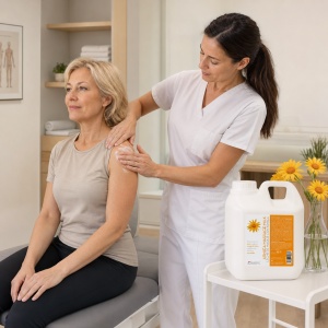 МАСАЖНО МЛЯКО АРНИКА RehabMedic – 1 литър (Професионална грижа при травми и умора) - Img 5