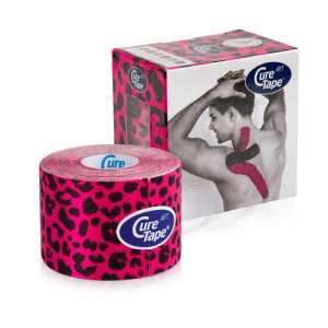 Bandă Kinesio CureTape Art Leopard 5cm x 5m – Bandă Kinesiologică