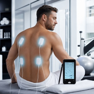 Electrostimulator Muscular TENS & EMS AresPro cu Touchscreen, 24 Moduri și 2 Canale Independente - Img 2