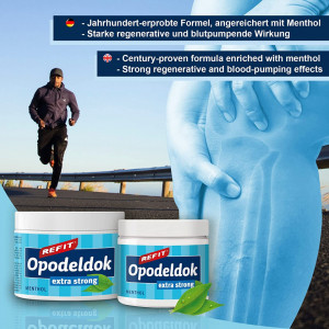 Balsam Refit Opodeldok Extra Strong 200 ml - extrem de puternic pentru spate, muschi si articulatii - Img 3