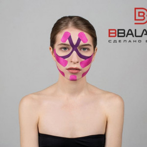 Banda Kinesio de mătase BB FACE TAPE™ 2,5 cm × 10 m (Coreea de Sud) - Img 4