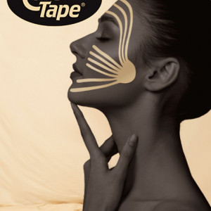 Bandă Kinesio pentru Față CureTape Beauty 5m x 5cm – Teip Facial - Img 2