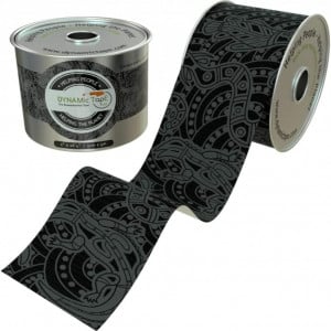 Dynamic Tape „Banda biomecanică” 5cm x 5m tatuaj negro