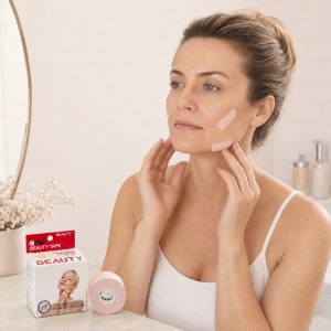 Корейски Кинезио Тейп за Лице ARES BEAUTY GENTLE (5см/5м) – За Чувствителна Кожа и Лифтинг - Img 4