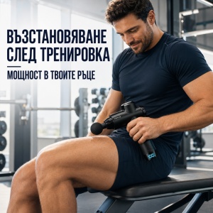 Професионален масажен пистолет AresPro XG05 - Img 2