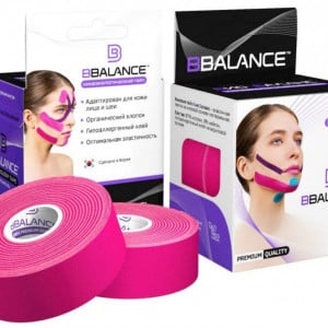 Banda faciala BB FACE TAPE™ 2.5 cm × 10 m (Coreea de Sud)