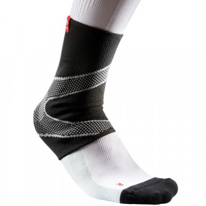 Orteză pentru Gleznă cu Suport de Gel McDavid – Gleznieră Elastică Premium din Material Extensibil în 4 Direcții, Bilaterală