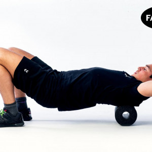 Rolă de spumă FASCIQ Foam Roller L (30cm*15cm) - Img 6