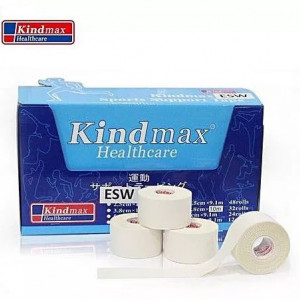 Класически спорт тейп Kindmax ESW38 (Цинк оксид) 3.8 см Х 10 м