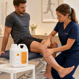 МАСАЖНО МЛЯКО АРНИКА RehabMedic – 1 литър (Професионална грижа при травми и умора) - Img 6