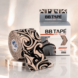 Banda Kinesio BBTape™ 5 cm × 5 m tatuaj corporal (Coreea de Sud)