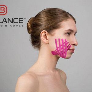 Banda Kinesio de mătase BB FACE TAPE™ 2,5 cm × 10 m (Coreea de Sud) - Img 6