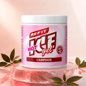 Загряващ и охлаждащ гел за мускули Refit Ice Gel Camphor & Methyl Salicylate – 230 ml