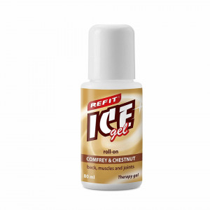 Охлаждащ гел с див кестен и оман Refit Ice Gel Comfrey & Horse Chestnut 80 ml Roll-On